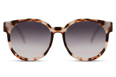 Heart-shaped sunglasses with pink lenses